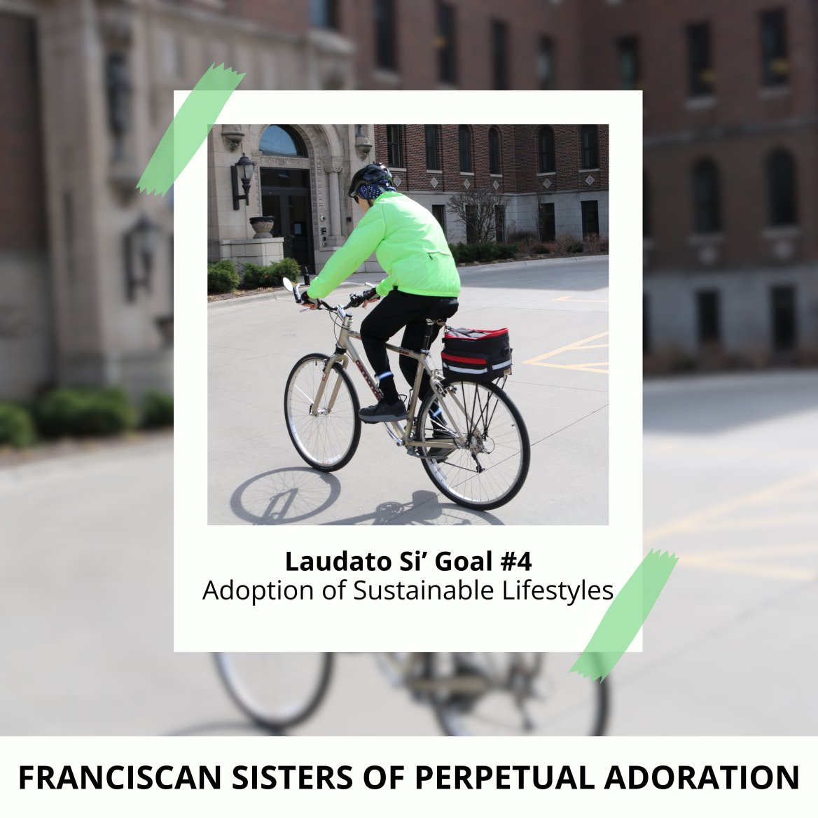 laudato si goal #4 adoption of sustainable lifestyles